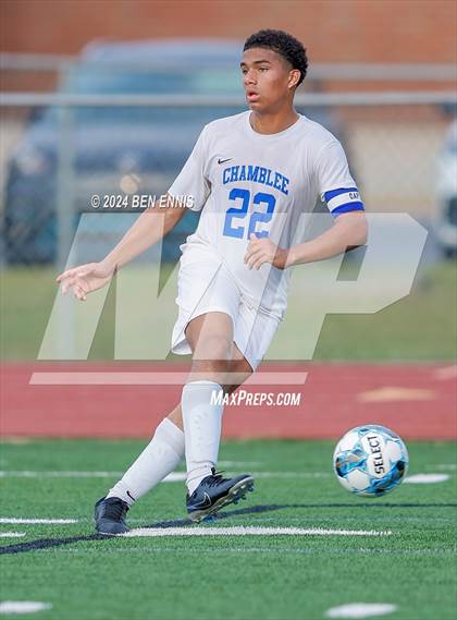 Thumbnail 1 in Chamblee vs. Eagle's Landing (GHSA 5A Round 2) photogallery.