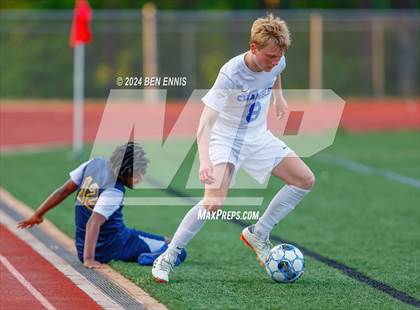 Thumbnail 2 in Chamblee vs. Eagle's Landing (GHSA 5A Round 2) photogallery.