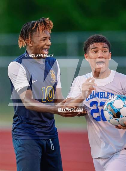 Thumbnail 1 in Chamblee vs. Eagle's Landing (GHSA 5A Round 2) photogallery.