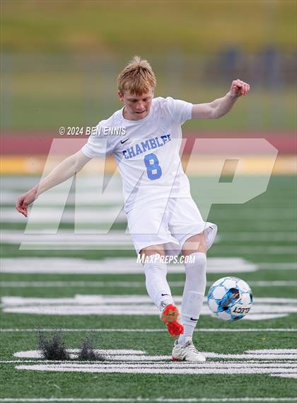 Thumbnail 2 in Chamblee vs. Eagle's Landing (GHSA 5A Round 2) photogallery.
