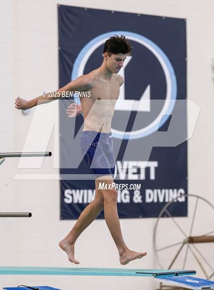 Thumbnail 2 in Lovett's Invitational (Diving) photogallery.