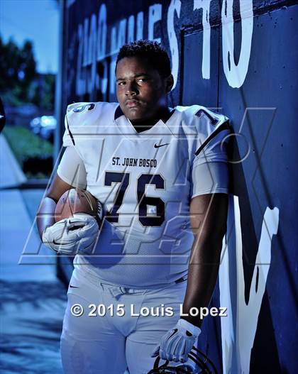 Thumbnail 1 in St. John Bosco (2015 Preseason Top 25 Photo Shoot)  photogallery.