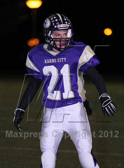 Thumbnail 1 in Chestnut Ridge vs. Karns City (PIAA Class AA 1st Round) photogallery.