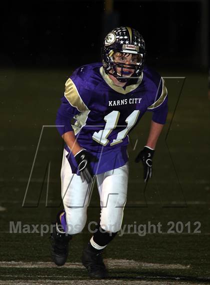 Thumbnail 3 in Chestnut Ridge vs. Karns City (PIAA Class AA 1st Round) photogallery.