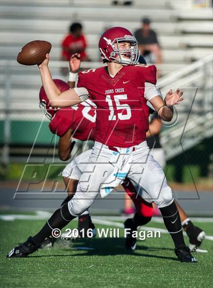 Thumbnail 2 in Tri-Cities vs. Johns Creek (Scrimmage)  photogallery.