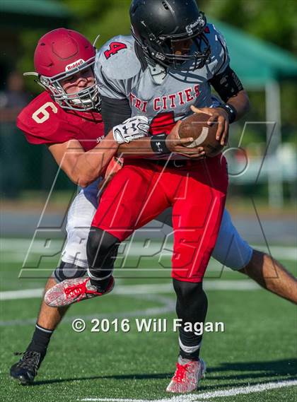 Thumbnail 1 in Tri-Cities vs. Johns Creek (Scrimmage)  photogallery.