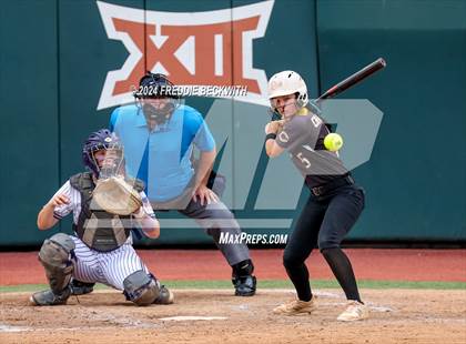 Thumbnail 2 in Shiner vs. Crawford (UIL 2A Softball Semifinal) photogallery.