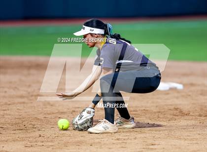 Thumbnail 2 in Shiner vs. Crawford (UIL 2A Softball Semifinal) photogallery.