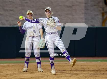 Thumbnail 2 in Shiner vs. Crawford (UIL 2A Softball Semifinal) photogallery.