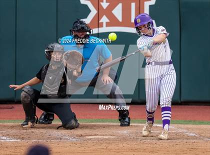 Thumbnail 1 in Shiner vs. Crawford (UIL 2A Softball Semifinal) photogallery.