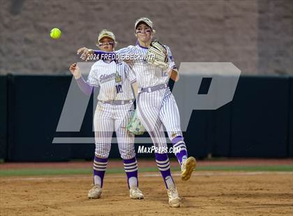 Thumbnail 3 in Shiner vs. Crawford (UIL 2A Softball Semifinal) photogallery.