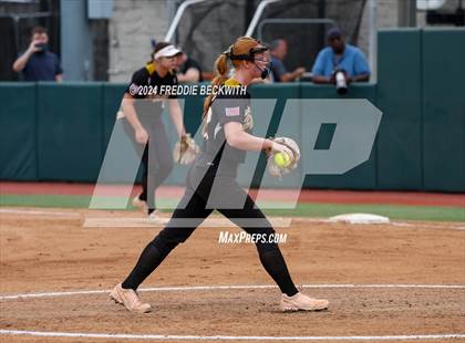Thumbnail 1 in Shiner vs. Crawford (UIL 2A Softball Semifinal) photogallery.