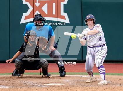 Thumbnail 2 in Shiner vs. Crawford (UIL 2A Softball Semifinal) photogallery.