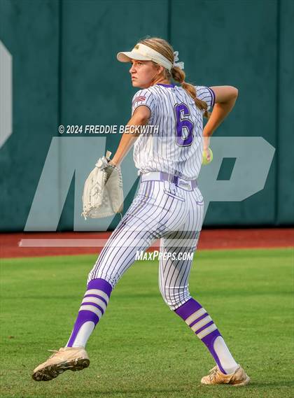 Thumbnail 2 in Shiner vs. Crawford (UIL 2A Softball Semifinal) photogallery.