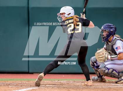 Thumbnail 1 in Shiner vs. Crawford (UIL 2A Softball Semifinal) photogallery.