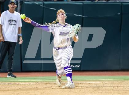 Thumbnail 1 in Shiner vs. Crawford (UIL 2A Softball Semifinal) photogallery.