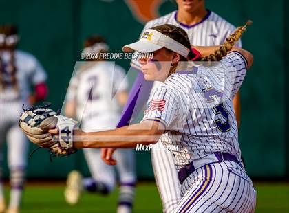 Thumbnail 2 in Shiner vs. Crawford (UIL 2A Softball Semifinal) photogallery.