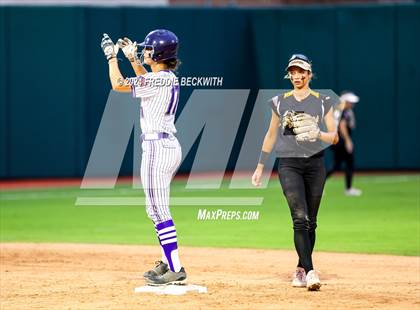 Thumbnail 1 in Shiner vs. Crawford (UIL 2A Softball Semifinal) photogallery.