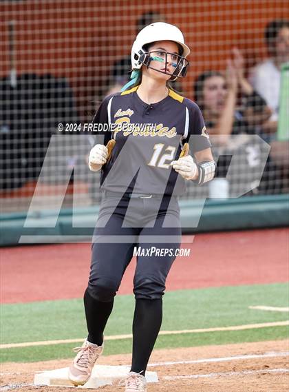 Thumbnail 1 in Shiner vs. Crawford (UIL 2A Softball Semifinal) photogallery.