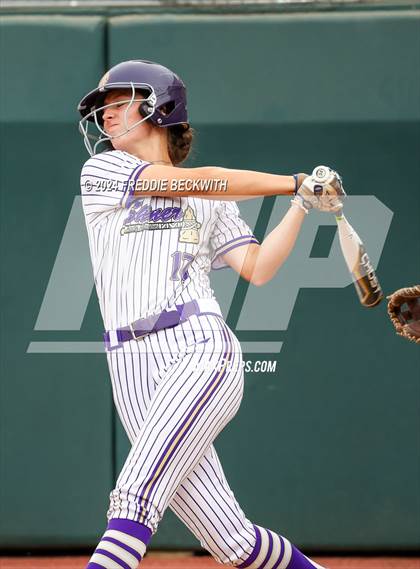 Thumbnail 2 in Shiner vs. Crawford (UIL 2A Softball Semifinal) photogallery.