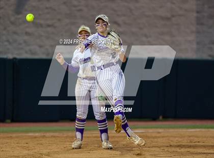 Thumbnail 1 in Shiner vs. Crawford (UIL 2A Softball Semifinal) photogallery.