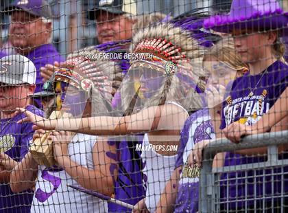 Thumbnail 2 in Shiner vs. Crawford (UIL 2A Softball Semifinal) photogallery.
