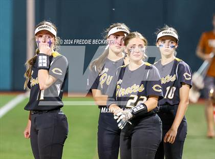 Thumbnail 3 in Shiner vs. Crawford (UIL 2A Softball Semifinal) photogallery.