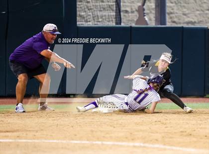 Thumbnail 2 in Shiner vs. Crawford (UIL 2A Softball Semifinal) photogallery.