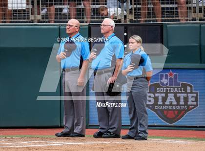 Thumbnail 3 in Shiner vs. Crawford (UIL 2A Softball Semifinal) photogallery.