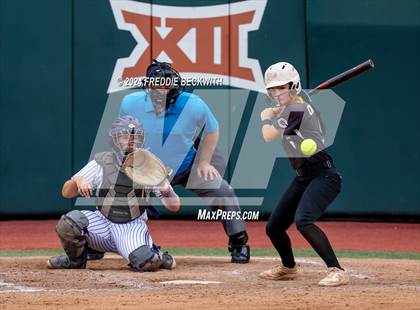Thumbnail 1 in Shiner vs. Crawford (UIL 2A Softball Semifinal) photogallery.