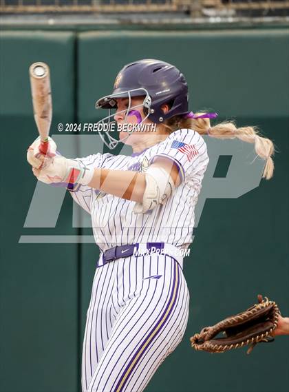 Thumbnail 3 in Shiner vs. Crawford (UIL 2A Softball Semifinal) photogallery.