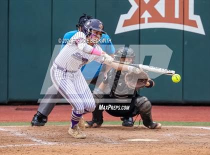 Thumbnail 2 in Shiner vs. Crawford (UIL 2A Softball Semifinal) photogallery.