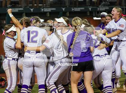 Thumbnail 1 in Shiner vs. Crawford (UIL 2A Softball Semifinal) photogallery.