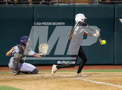 Thumbnail 3 in Shiner vs. Crawford (UIL 2A Softball Semifinal) photogallery.