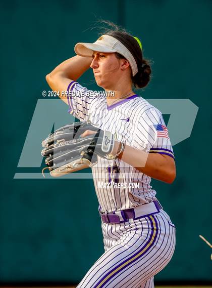 Thumbnail 1 in Shiner vs. Crawford (UIL 2A Softball Semifinal) photogallery.