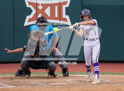 Thumbnail 3 in Shiner vs. Crawford (UIL 2A Softball Semifinal) photogallery.