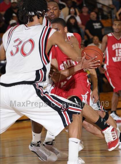 Thumbnail 2 in St. Mary's vs. Salesian (CIF NorCal D4 Final) photogallery.