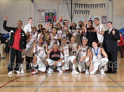 Thumbnail 3 in St. Mary's vs. Salesian (CIF NorCal D4 Final) photogallery.