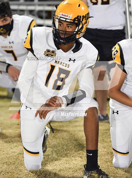 Thumbnail 2 in Marcos de Niza @ Northwest Christian (AIA 4A Play-In) photogallery.