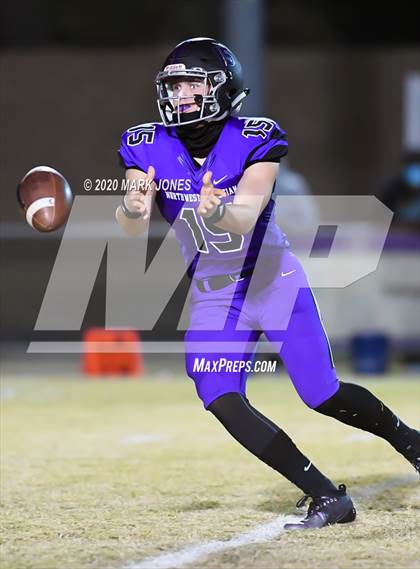 Thumbnail 1 in Marcos de Niza @ Northwest Christian (AIA 4A Play-In) photogallery.