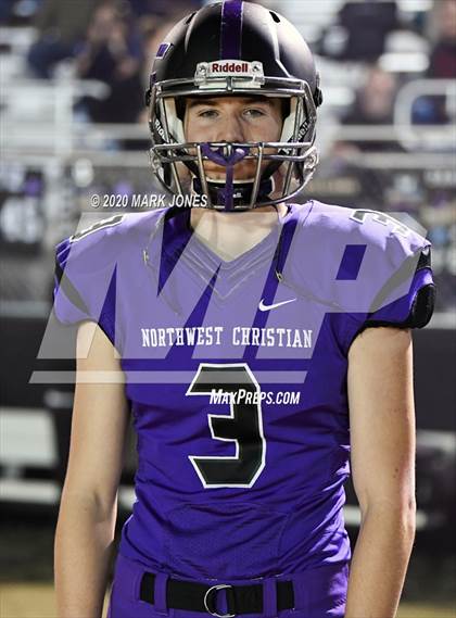 Thumbnail 1 in Marcos de Niza @ Northwest Christian (AIA 4A Play-In) photogallery.