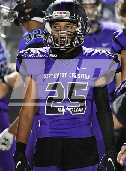 Thumbnail 1 in Marcos de Niza @ Northwest Christian (AIA 4A Play-In) photogallery.