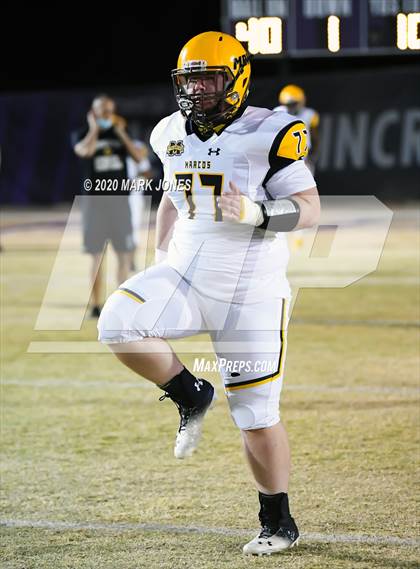 Thumbnail 3 in Marcos de Niza @ Northwest Christian (AIA 4A Play-In) photogallery.