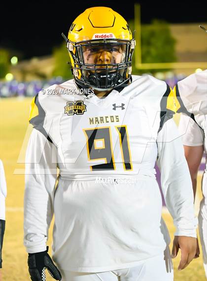 Thumbnail 1 in Marcos de Niza @ Northwest Christian (AIA 4A Play-In) photogallery.