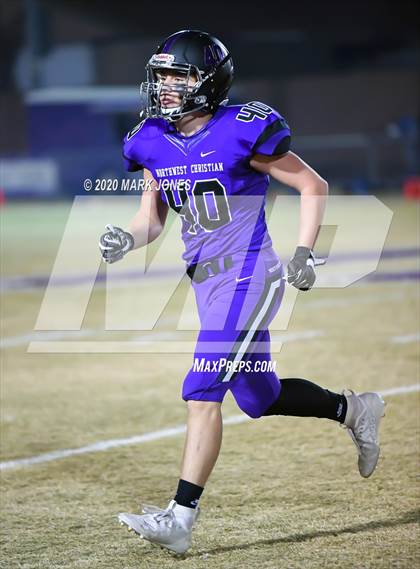 Thumbnail 2 in Marcos de Niza @ Northwest Christian (AIA 4A Play-In) photogallery.