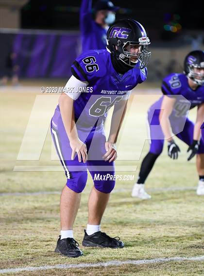 Thumbnail 1 in Marcos de Niza @ Northwest Christian (AIA 4A Play-In) photogallery.