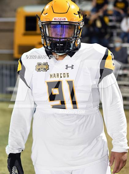 Thumbnail 2 in Marcos de Niza @ Northwest Christian (AIA 4A Play-In) photogallery.