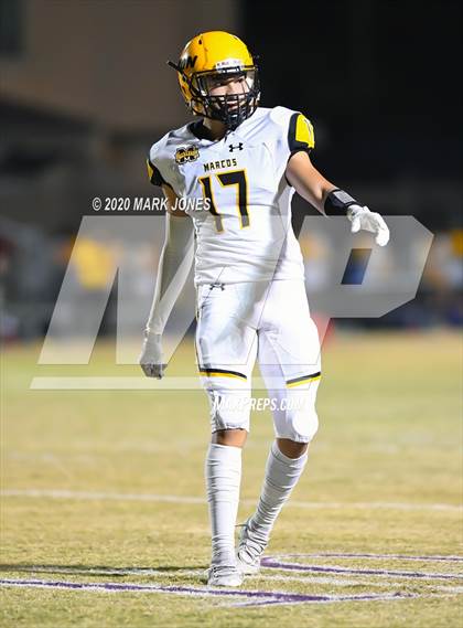 Thumbnail 1 in Marcos de Niza @ Northwest Christian (AIA 4A Play-In) photogallery.