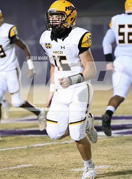 Thumbnail 1 in Marcos de Niza @ Northwest Christian (AIA 4A Play-In) photogallery.
