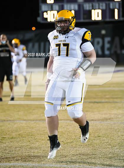 Thumbnail 2 in Marcos de Niza @ Northwest Christian (AIA 4A Play-In) photogallery.